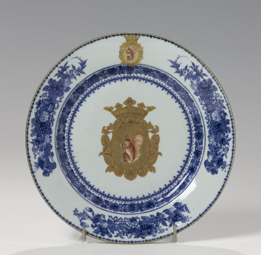 Onderbord met familiewapen Sichterman